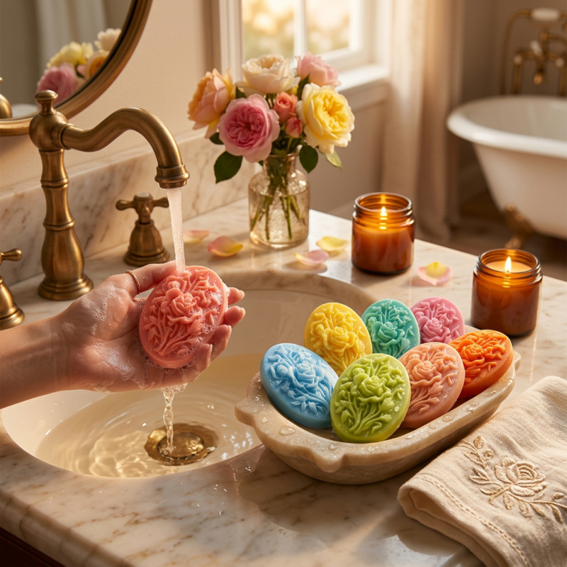 4 Silicone mold with flower sh - Soap Making Material recensie en prijs
