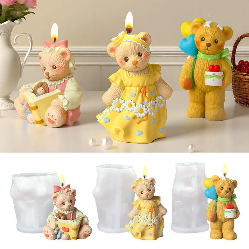 3D Cute Bear Resin Mold For Ca - Soap Making Diy recensie en prijs