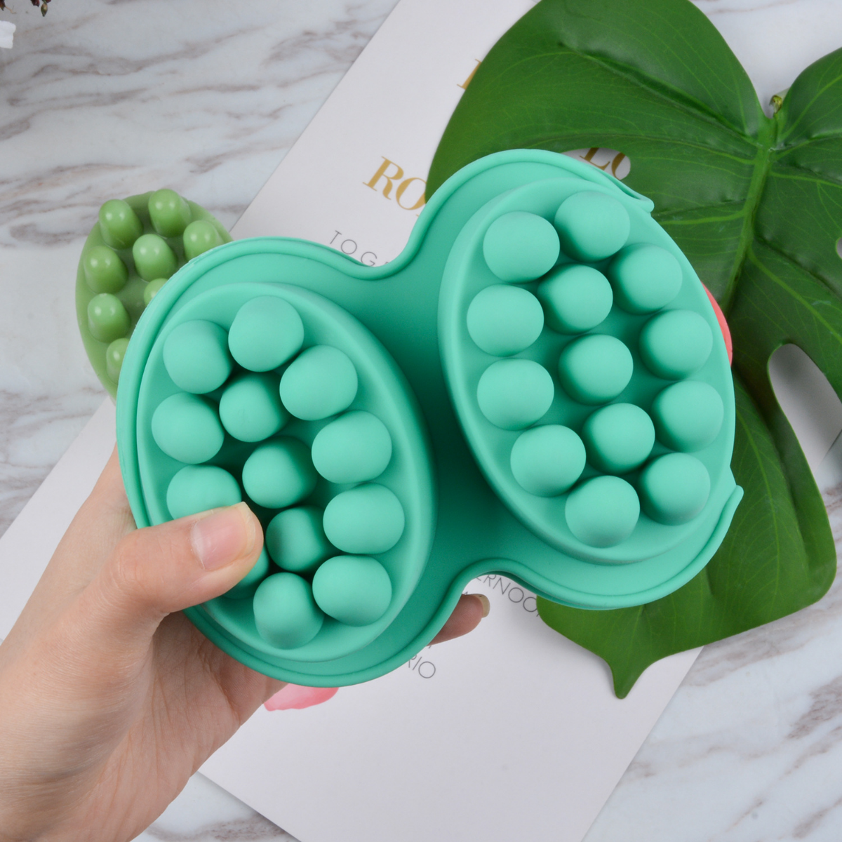 4 Hole Oval Massage Soap Silic - Soap Making Equipment For Beginners recensie en prijs