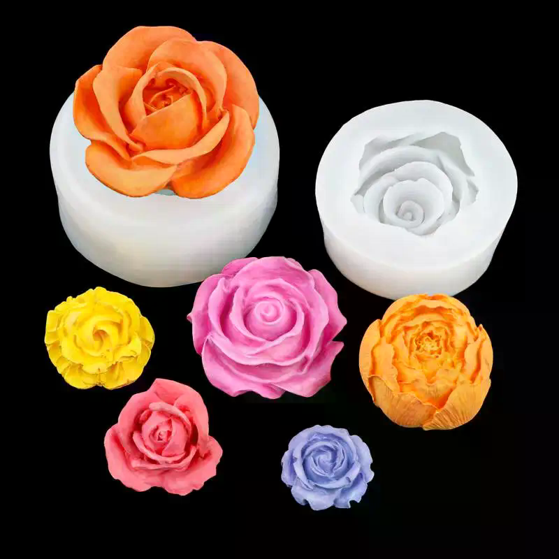 3D Rose Flower Silicone Candle - Soap Making Diy recensie en prijs
