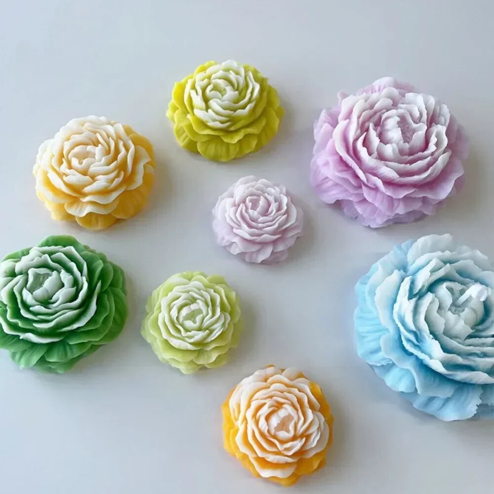 3D Peony Candle Silicone Mold  - Soap Making Business recensie en prijs