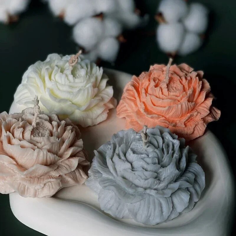 3D Peony Candle Silicone Mold  - Soap Making Business recensie en prijs
