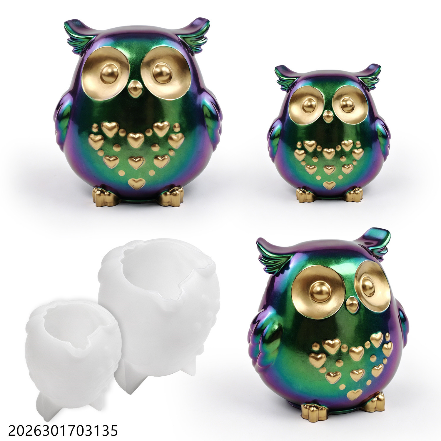 Owl Silicone Mold 3D Bird Shap - Soap Making Material recensie en prijs