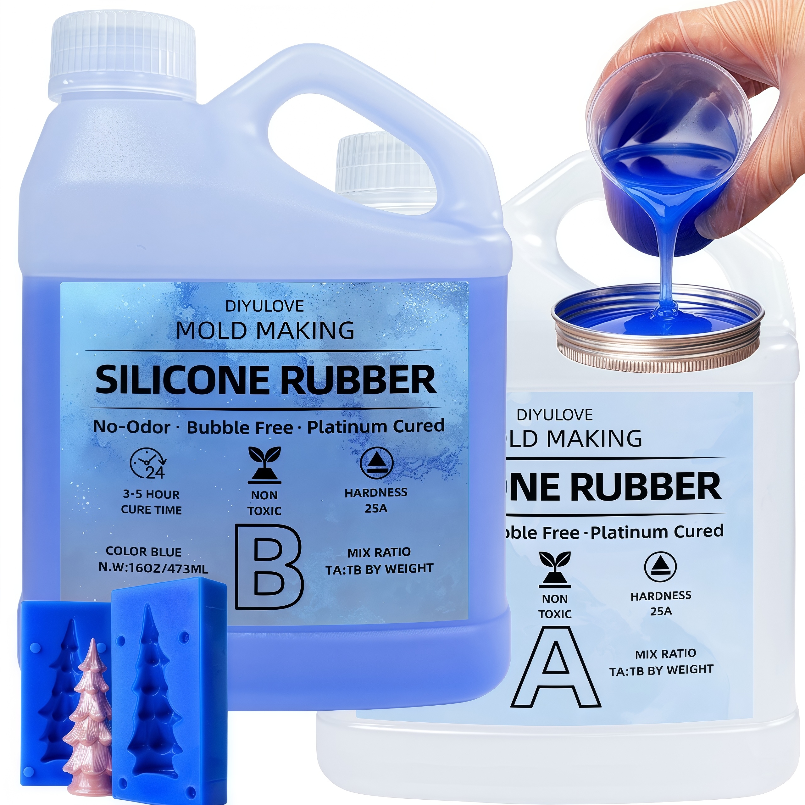 32oz High-Performance Silicone - Soap Making Material recensie en prijs