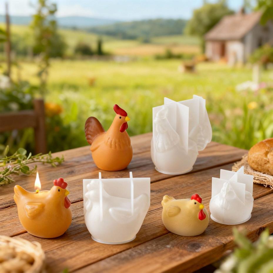 3D Chicken Candle Silicone Mol - Soap Making Business recensie en prijs