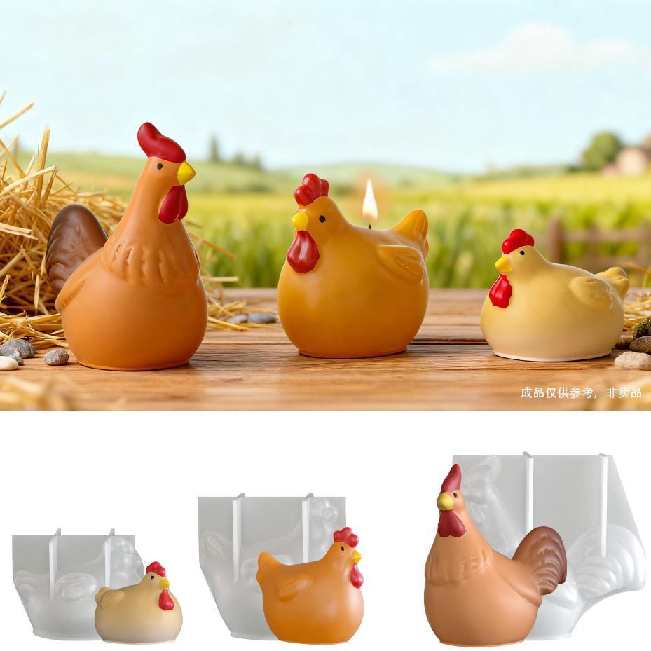 3D Chicken Candle Silicone Mol - Soap Making Business recensie en prijs