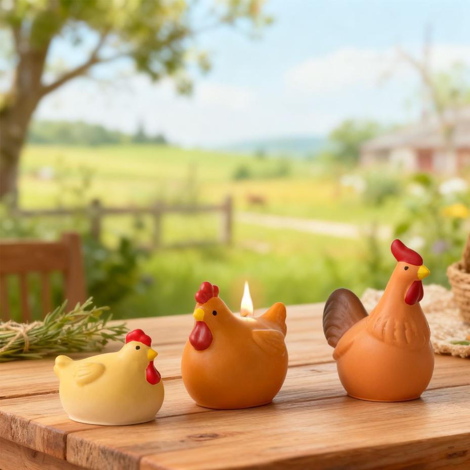 3D Chicken Candle Silicone Mol - Soap Making Business recensie en prijs