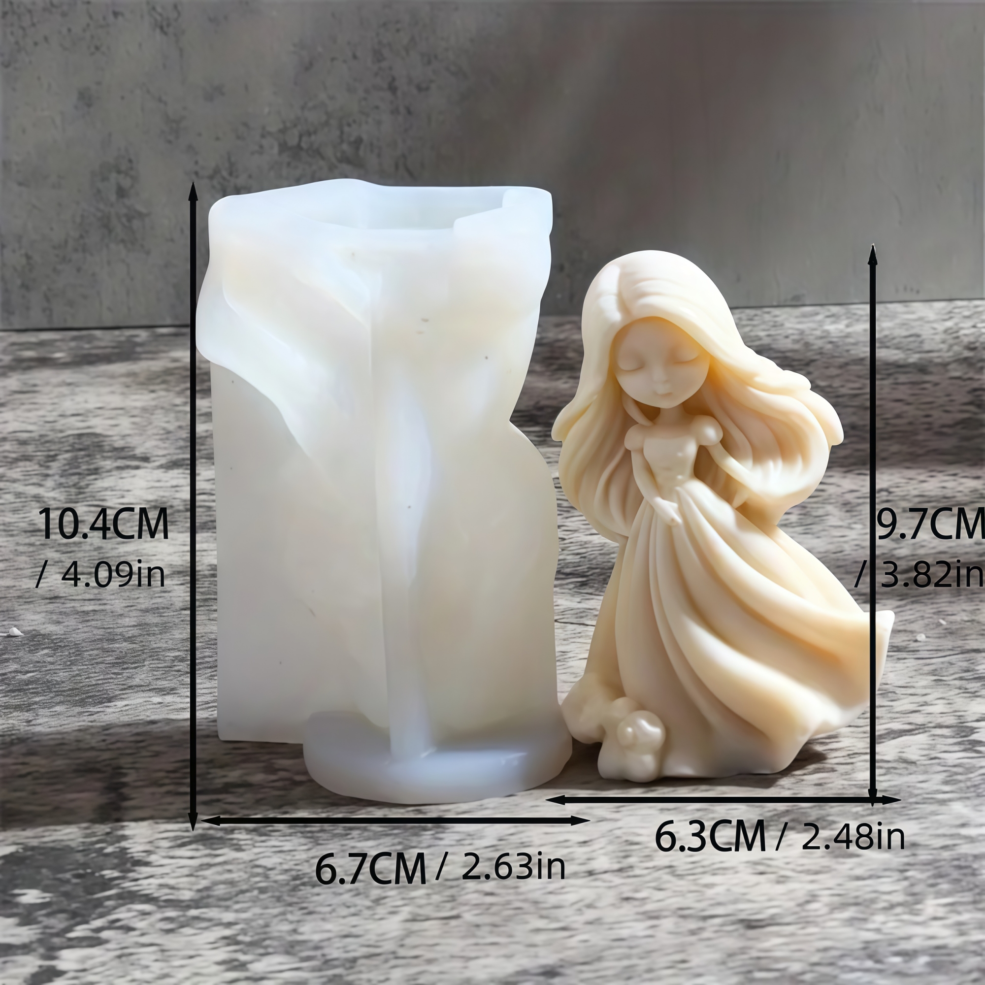 3D Sweet Princess Doll Silicon - Soap Making Business recensie en prijs