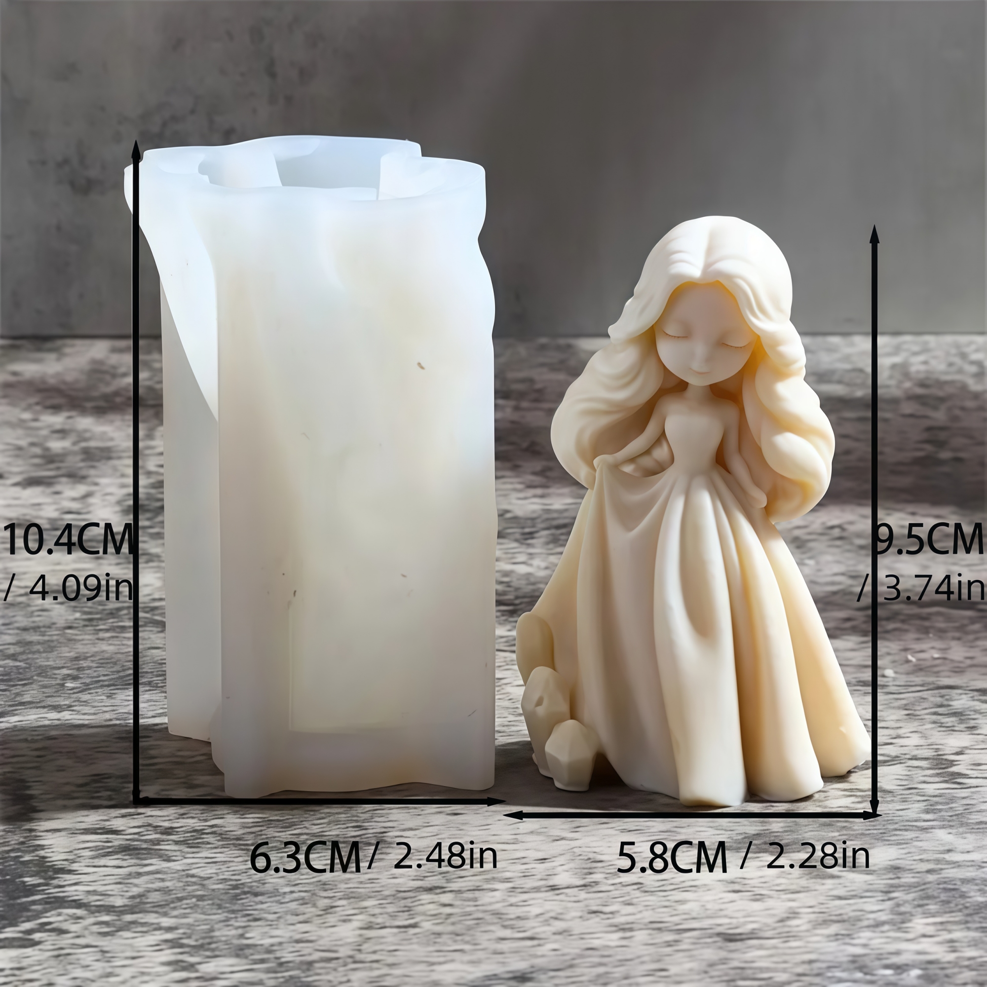3D Sweet Princess Doll Silicon - Soap Making Business recensie en prijs