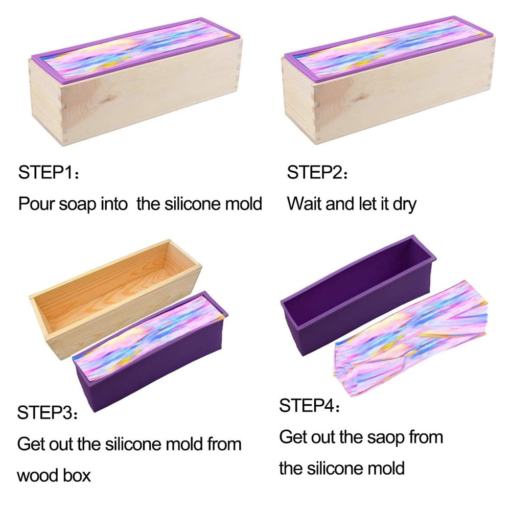 1.2L Silicone Soap Molds Kit 4 - Soap Making Book For Beginners recensie en prijs