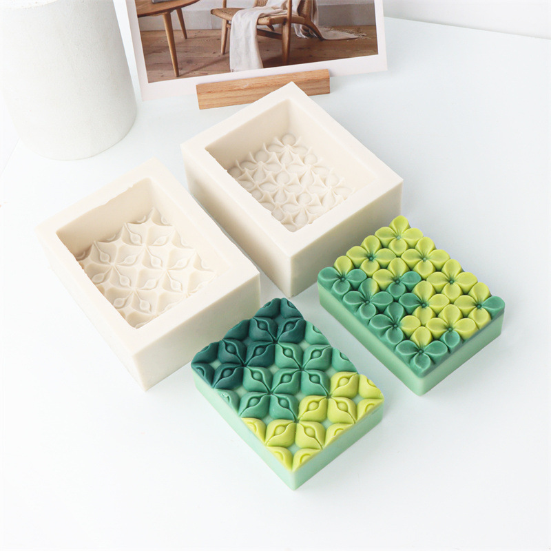 Square Flower Handmade Soap Si - Soap Making Home recensie en prijs