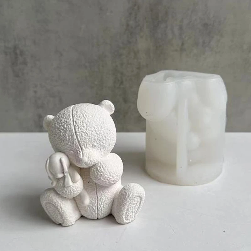 Woven Bear Candle Silicone Mol - Soap Making Business recensie en prijs
