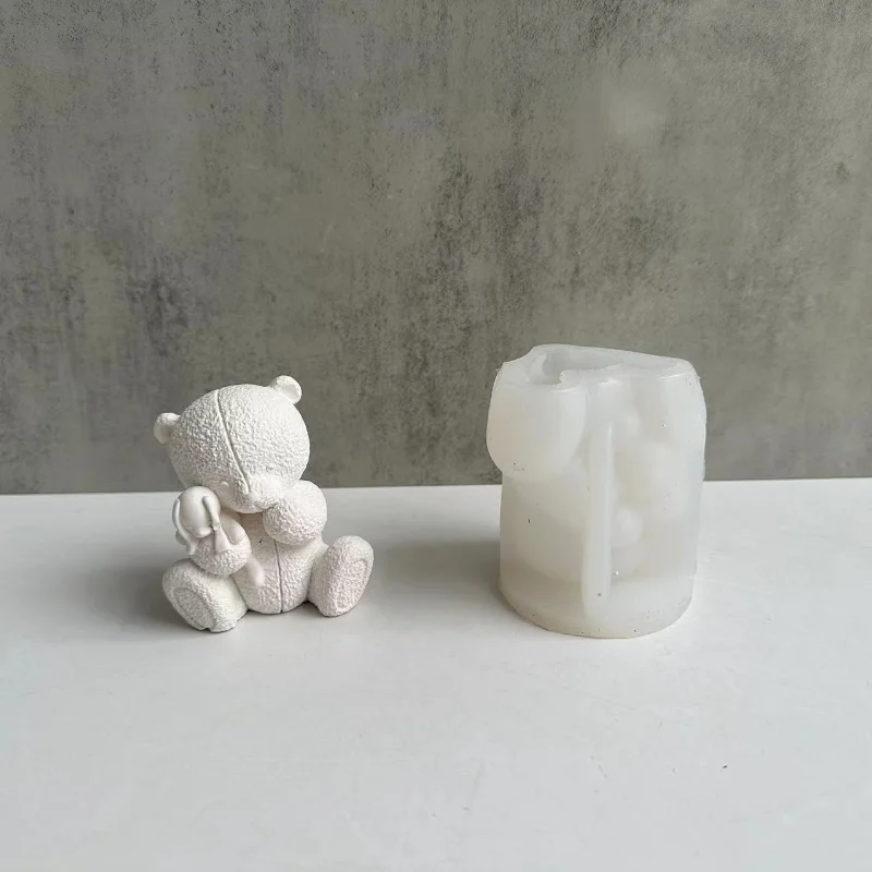 Woven Bear Candle Silicone Mol - Soap Making Business recensie en prijs