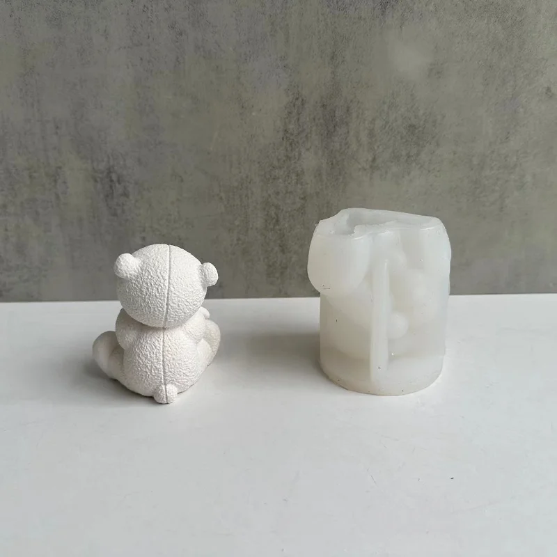Woven Bear Candle Silicone Mol - Soap Making Business recensie en prijs