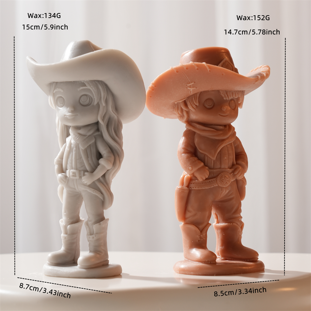 Cowgirl Candle Silicone Mold C - Soap Making Kit For Kids recensie en prijs